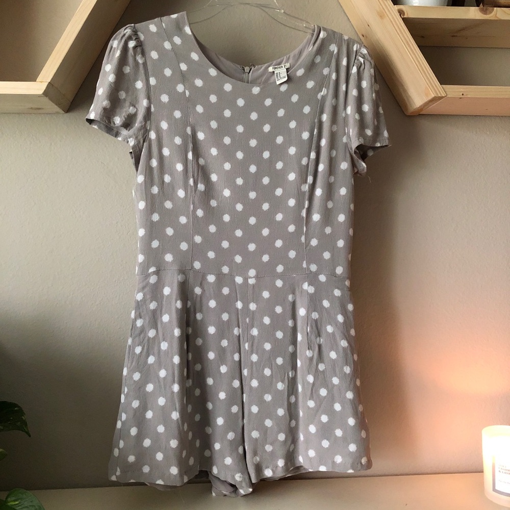 Forever 21 Polka Dot Romper